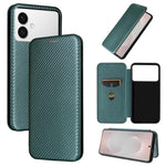 Custodia per cellulare in pelle con texture in fibra di carbonio, For Galaxy S26 FE 5G, For Samsung Galaxy S26+ 5G, For Samsung Galaxy S26 Edge 5G, For Samsung Galaxy S26 Ultra 5G