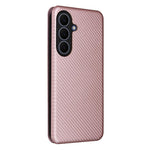 Custodia per cellulare in pelle con texture in fibra di carbonio, For Galaxy S26 FE 5G, For Samsung Galaxy S26+ 5G, For Samsung Galaxy S26 Edge 5G, For Samsung Galaxy S26 Ultra 5G