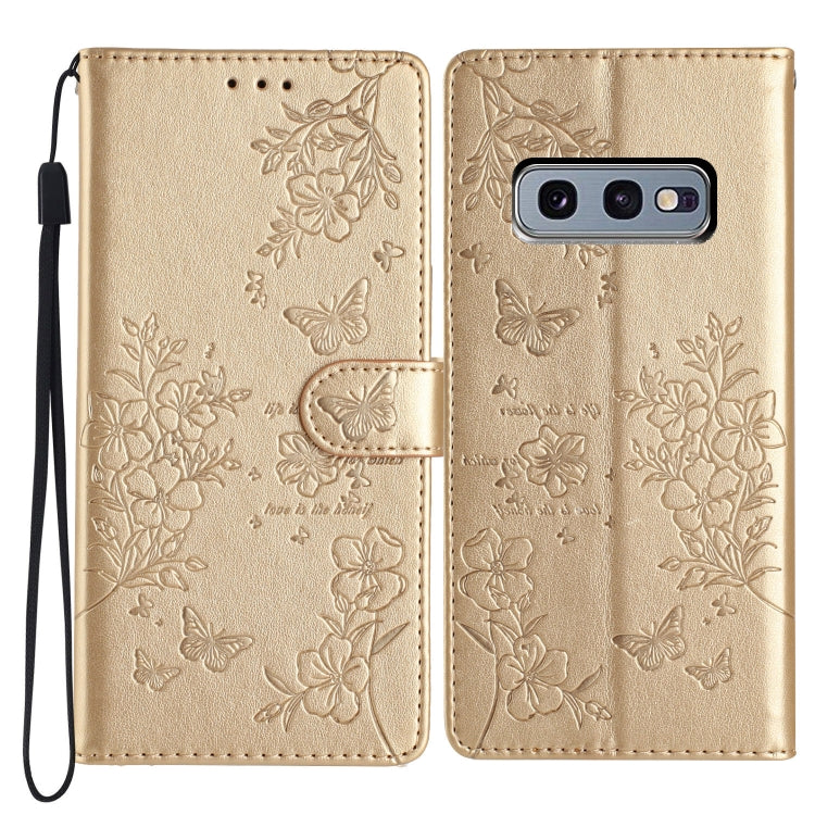 Custodia per cellulare in pelle con farfalle e fiori, For Samsung Galaxy S20 Ultra, For Samsung Galaxy S20, For Samsung Galaxy S20+, For Samsung Galaxy S10e