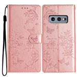 Custodia per cellulare in pelle con farfalle e fiori, For Samsung Galaxy S20 Ultra, For Samsung Galaxy S20, For Samsung Galaxy S20+, For Samsung Galaxy S10e