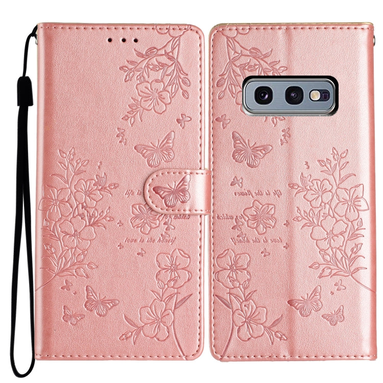 Custodia per cellulare in pelle con farfalle e fiori, For Samsung Galaxy S20 Ultra, For Samsung Galaxy S20, For Samsung Galaxy S20+, For Samsung Galaxy S10e