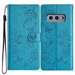 Custodia per cellulare in pelle con farfalle e fiori, For Samsung Galaxy S20 Ultra, For Samsung Galaxy S20, For Samsung Galaxy S20+, For Samsung Galaxy S10e