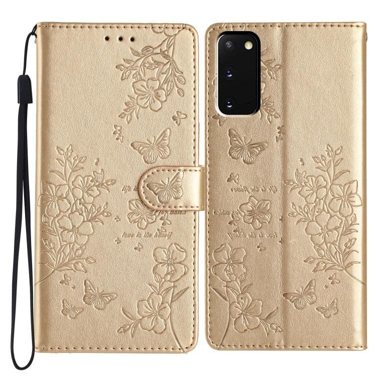 Custodia per cellulare in pelle con farfalle e fiori, For Samsung Galaxy S20 Ultra, For Samsung Galaxy S20, For Samsung Galaxy S20+, For Samsung Galaxy S10e