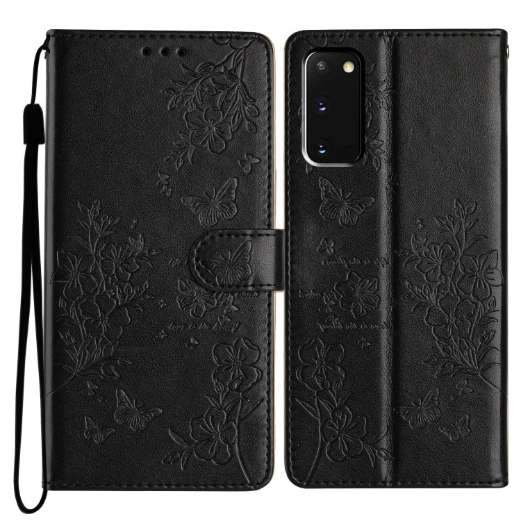 Custodia per cellulare in pelle con farfalle e fiori, For Samsung Galaxy S20 Ultra, For Samsung Galaxy S20, For Samsung Galaxy S20+, For Samsung Galaxy S10e