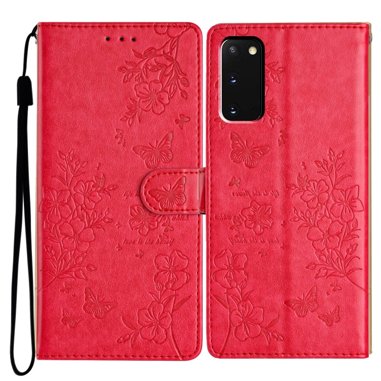 Custodia per cellulare in pelle con farfalle e fiori, For Samsung Galaxy S20 Ultra, For Samsung Galaxy S20, For Samsung Galaxy S20+, For Samsung Galaxy S10e