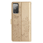 Custodia per cellulare in pelle con farfalle e fiori, For Samsung Galaxy S20 FE, For Samsung Galaxy S22 Ultra 5G, For Samsung Galaxy S22+ 5G, For Samsung Galaxy S22 5G