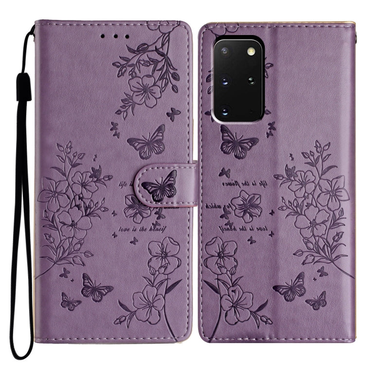 Custodia per cellulare in pelle con farfalle e fiori, For Samsung Galaxy S20 Ultra, For Samsung Galaxy S20, For Samsung Galaxy S20+, For Samsung Galaxy S10e