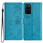 Custodia per cellulare in pelle con farfalle e fiori, For Samsung Galaxy S20 Ultra, For Samsung Galaxy S20, For Samsung Galaxy S20+, For Samsung Galaxy S10e