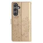 Custodia per cellulare in pelle con farfalle e fiori, For Samsung Galaxy S23 FE 5G, For Samsung Galaxy S23 Ultra 5G, For Samsung Galaxy S23+ 5G, For Samsung Galaxy S23 5G