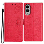 Custodia per cellulare in pelle con farfalle e fiori, For Samsung Galaxy S25 Edge 5G, For Samsung Galaxy S24 Ultra 5G, For Samsung Galaxy S24+ 5G, For Samsung Galaxy S24 5G