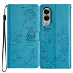 Custodia per cellulare in pelle con farfalle e fiori, For Samsung Galaxy S25 Edge 5G, For Samsung Galaxy S24 Ultra 5G, For Samsung Galaxy S24+ 5G, For Samsung Galaxy S24 5G