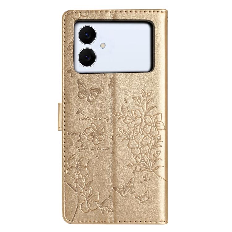 Custodia per cellulare in pelle con farfalle e fiori, For Samsung Galaxy S26 Edge 5G, For Samsung Galaxy S26 Ultra 5G, For Samsung Galaxy S26 5G, For Samsung Galaxy S25 FE 5G
