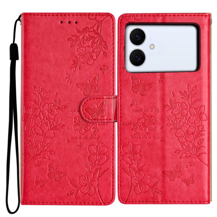 Custodia per cellulare in pelle con farfalle e fiori, For Samsung Galaxy S26 Edge 5G, For Samsung Galaxy S26 Ultra 5G, For Samsung Galaxy S26 5G, For Samsung Galaxy S25 FE 5G