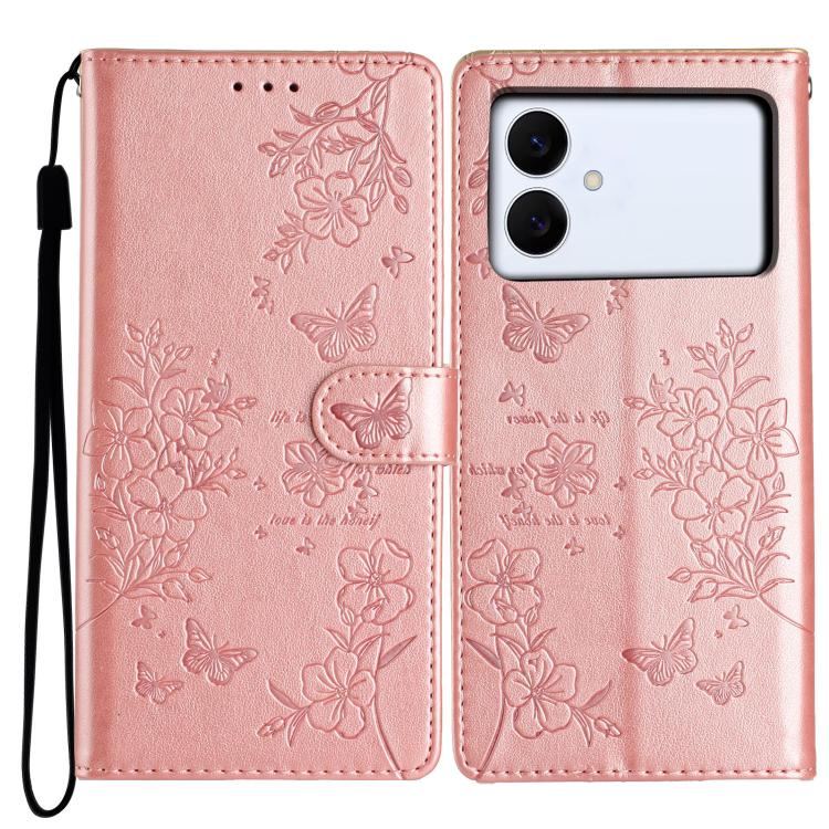 Custodia per cellulare in pelle con farfalle e fiori, For Samsung Galaxy S26 Edge 5G, For Samsung Galaxy S26 Ultra 5G, For Samsung Galaxy S26 5G, For Samsung Galaxy S25 FE 5G
