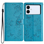 Custodia per cellulare in pelle con farfalle e fiori, For Samsung Galaxy S26 Edge 5G, For Samsung Galaxy S26 Ultra 5G, For Samsung Galaxy S26 5G, For Samsung Galaxy S25 FE 5G