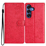 Custodia per cellulare in pelle con farfalle e fiori, For Samsung Galaxy S26 Edge 5G, For Samsung Galaxy S26 Ultra 5G, For Samsung Galaxy S26 5G, For Samsung Galaxy S25 FE 5G