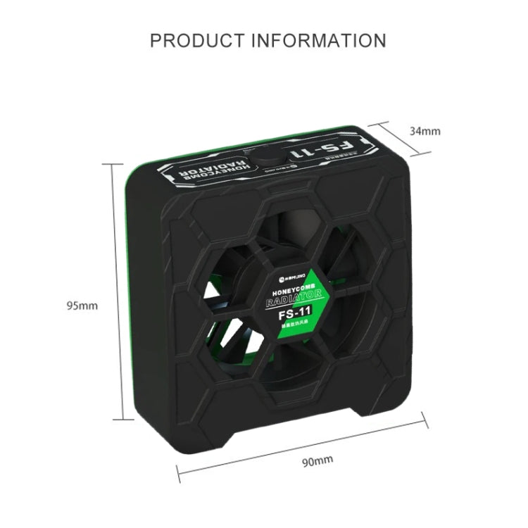 Mijing FS-11 Cooling + UV Curing + Honeycomb Radiant Fan for Fume Extraction