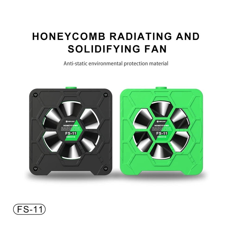 Mijing FS-11 Cooling + UV Curing + Honeycomb Radiant Fan for Fume Extraction