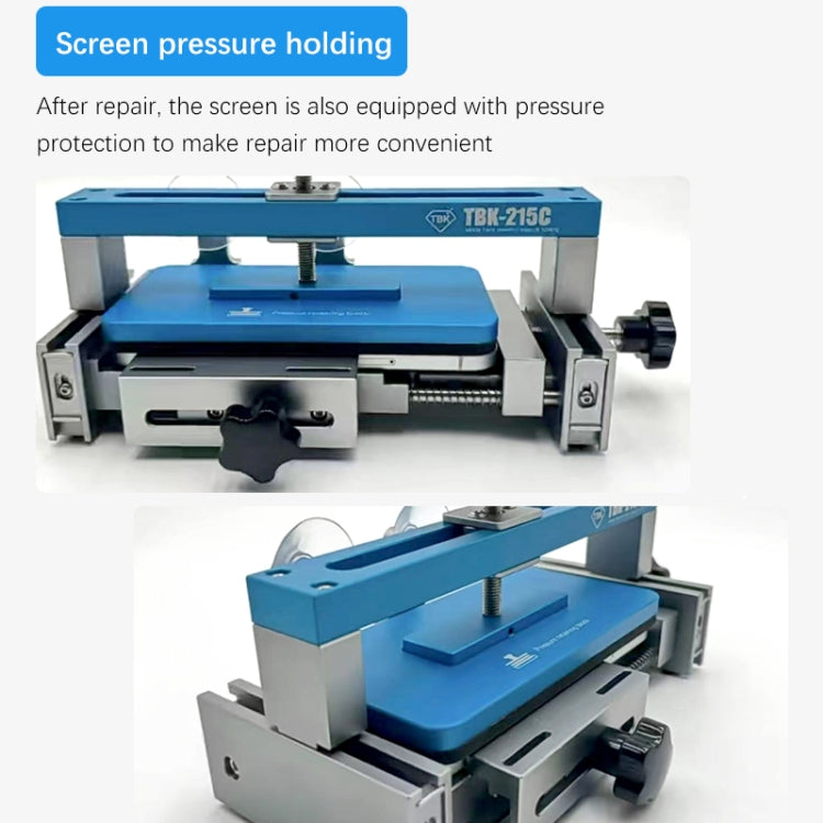 TBK-215C Central Frame Deformation Correction Repair Device + Screen Pressure Holding + Bending Correction, TBK-215C