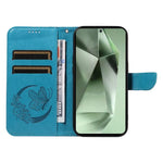 Custodia per telefono in pelle goffrata farfalla a coda di rondine, For Galaxy S26 FE 5G, For Galaxy S26+ 5G, For Galaxy S26 Edge 5G, For Galaxy S26 Ultra 5G