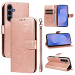 Custodia per telefono in pelle goffrata farfalla a coda di rondine, For Galaxy S26 FE 5G, For Galaxy S26+ 5G, For Galaxy S26 Edge 5G, For Galaxy S26 Ultra 5G