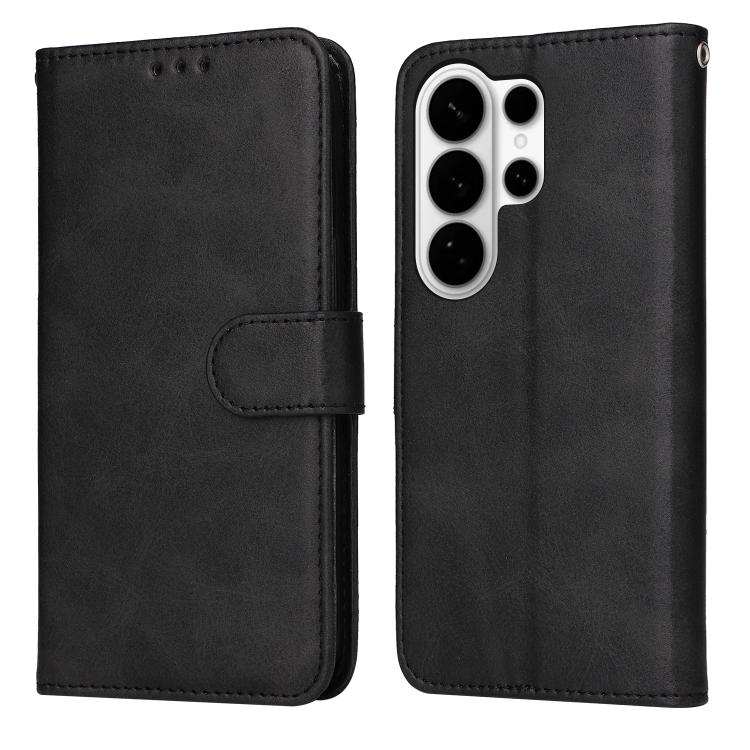 Custodia per telefono con flip in pelle di vitello con texture classica, For Galaxy S26 FE 5G, For Galaxy S26+ 5G, For Galaxy S26 Edge 5G, For Galaxy S26 Ultra 5G