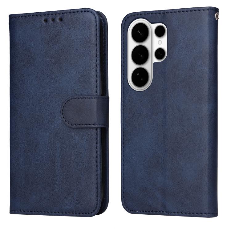 Custodia per telefono con flip in pelle di vitello con texture classica, For Galaxy S26 FE 5G, For Galaxy S26+ 5G, For Galaxy S26 Edge 5G, For Galaxy S26 Ultra 5G