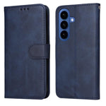 Custodia per telefono con flip in pelle di vitello con texture classica, For Galaxy S26 FE 5G, For Galaxy S26+ 5G, For Galaxy S26 Edge 5G, For Galaxy S26 Ultra 5G