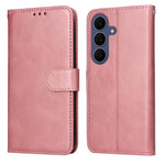 Custodia per telefono con flip in pelle di vitello con texture classica, For Galaxy S26 FE 5G, For Galaxy S26+ 5G, For Galaxy S26 Edge 5G, For Galaxy S26 Ultra 5G