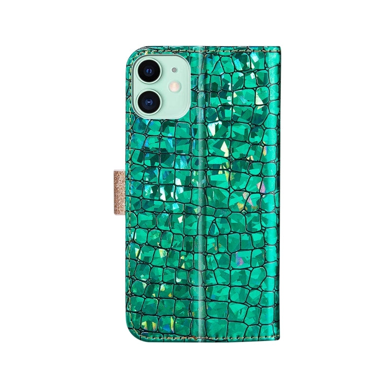 Custodia portafoglio in pelle effetto coccodrillo per smartphone