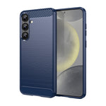 Custodia per telefono in TPU con texture spazzolata in fibra di carbonio, For Galaxy S26 FE 5G, For Samsung Galaxy S26+ 5G, For Samsung Galaxy S26 Edge 5G, For Samsung Galaxy S26 Ultra 5G, For Samsung Galaxy S25 FE 5G, For Samsung Galaxy S25 Edge 5G   ...
