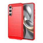 Custodia per telefono in TPU con texture spazzolata in fibra di carbonio, For Galaxy S26 FE 5G, For Samsung Galaxy S26+ 5G, For Samsung Galaxy S26 Edge 5G, For Samsung Galaxy S26 Ultra 5G, For Samsung Galaxy S25 FE 5G, For Samsung Galaxy S25 Edge 5G   ...
