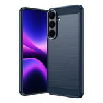 Custodia per telefono in TPU con texture spazzolata in fibra di carbonio, For Galaxy S26 FE 5G, For Samsung Galaxy S26+ 5G, For Samsung Galaxy S26 Edge 5G, For Samsung Galaxy S26 Ultra 5G, For Samsung Galaxy S25 FE 5G, For Samsung Galaxy S25 Edge 5G   ...