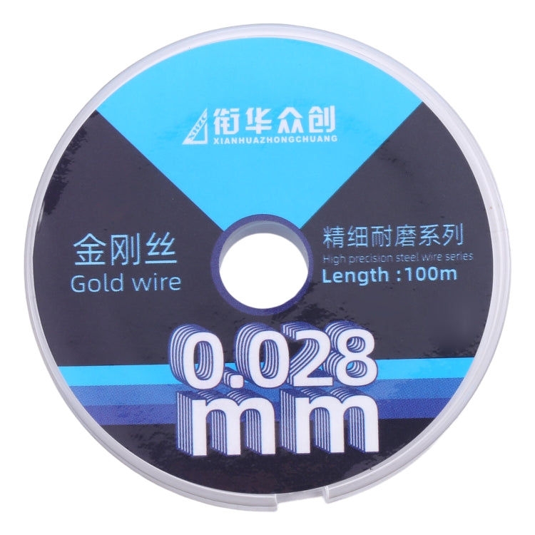 Diamond Wire for Curved LCD Screen Separation, 0.028mm x 100m, 0.035mm x 100m, 0.02mm x 100m, 0.03mm x 100m, 0.04mm x 100m, 0.05mm x 100m