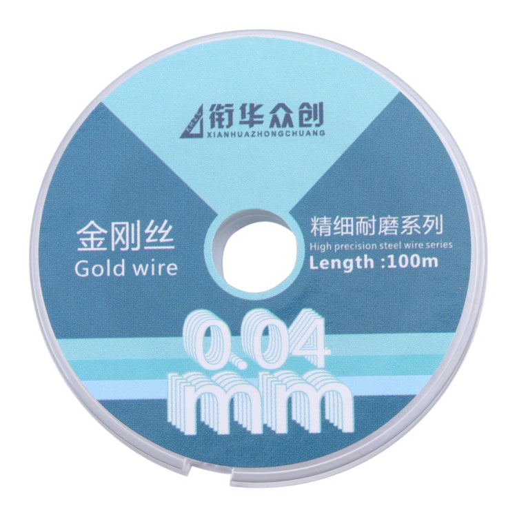 Diamond Wire for Curved LCD Screen Separation, 0.028mm x 100m, 0.035mm x 100m, 0.02mm x 100m, 0.03mm x 100m, 0.04mm x 100m, 0.05mm x 100m