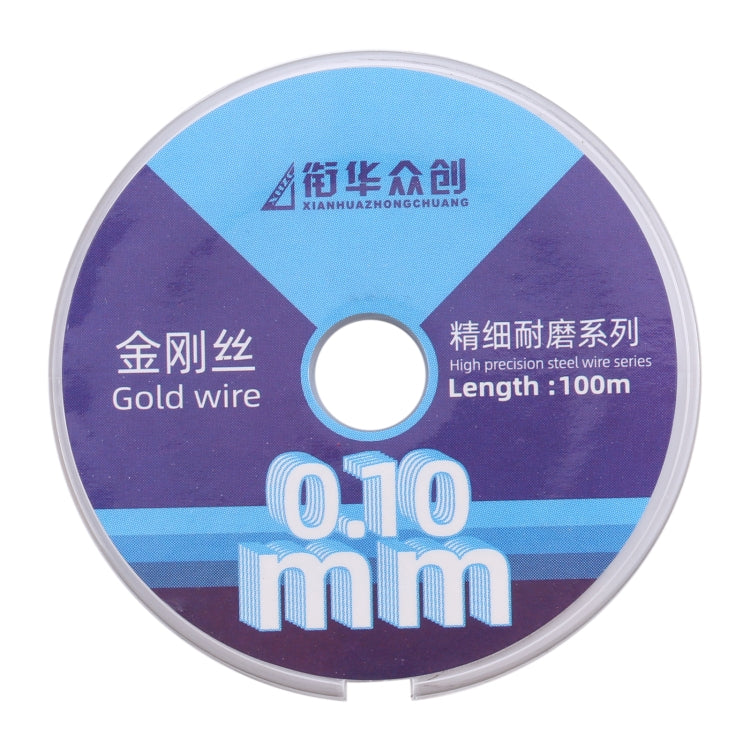 Diamond Wire for LCD Screen Separation Straight, 0.1mm x 100m, 0.06mm x 100m, 0.08mm x 100m