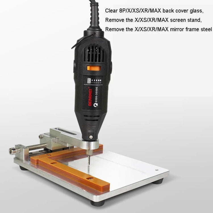 Rettificatrice per lucidatura rimozione colla elettrica OCA regolabile 130W DEARMEI, DEARMEI Grinding Machine(US Plug)