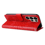 Custodia per telefono in pelle con stampa girasole in rilievo, For Galaxy S25 Ultra 5G, For Galaxy S24 FE 5G