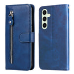 Custodia per cellulare in pelle con cerniera alla moda, For Galaxy S25 Ultra 5G, For Galaxy S24 FE 5G