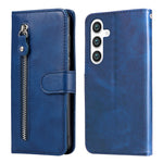 Custodia per cellulare in pelle con cerniera alla moda, For Galaxy S26 5G, For Galaxy S25 Edge 5G, For Galaxy S25 5G, For Galaxy S25+ 5G