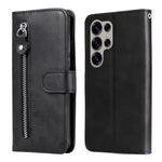 Custodia per cellulare in pelle con cerniera alla moda, For Galaxy S25 Ultra 5G, For Galaxy S24 FE 5G
