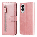 Custodia per cellulare in pelle con cerniera alla moda, For Galaxy S26 5G, For Galaxy S25 Edge 5G, For Galaxy S25 5G, For Galaxy S25+ 5G