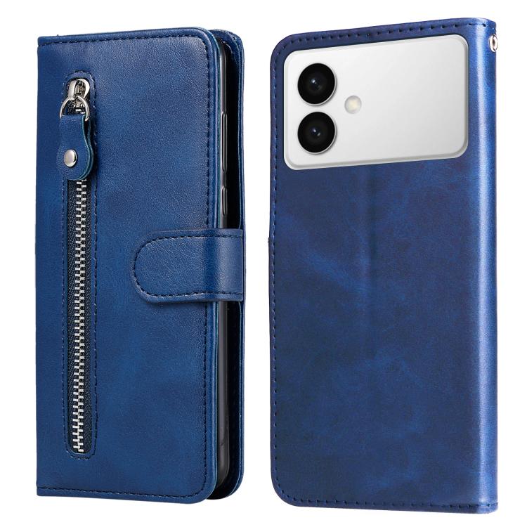 Custodia per cellulare in pelle con cerniera alla moda, For Galaxy S26 FE 5G, For Galaxy S26+ 5G, For Galaxy S26 Edge 5G, For Galaxy S26 Ultra 5G