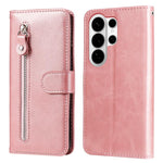Custodia per cellulare in pelle con cerniera alla moda, For Galaxy S26 FE 5G, For Galaxy S26+ 5G, For Galaxy S26 Edge 5G, For Galaxy S26 Ultra 5G