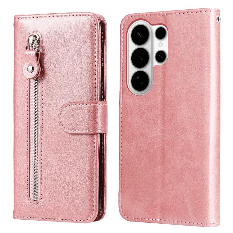 Custodia per cellulare in pelle con cerniera alla moda, For Galaxy S26 FE 5G, For Galaxy S26+ 5G, For Galaxy S26 Edge 5G, For Galaxy S26 Ultra 5G