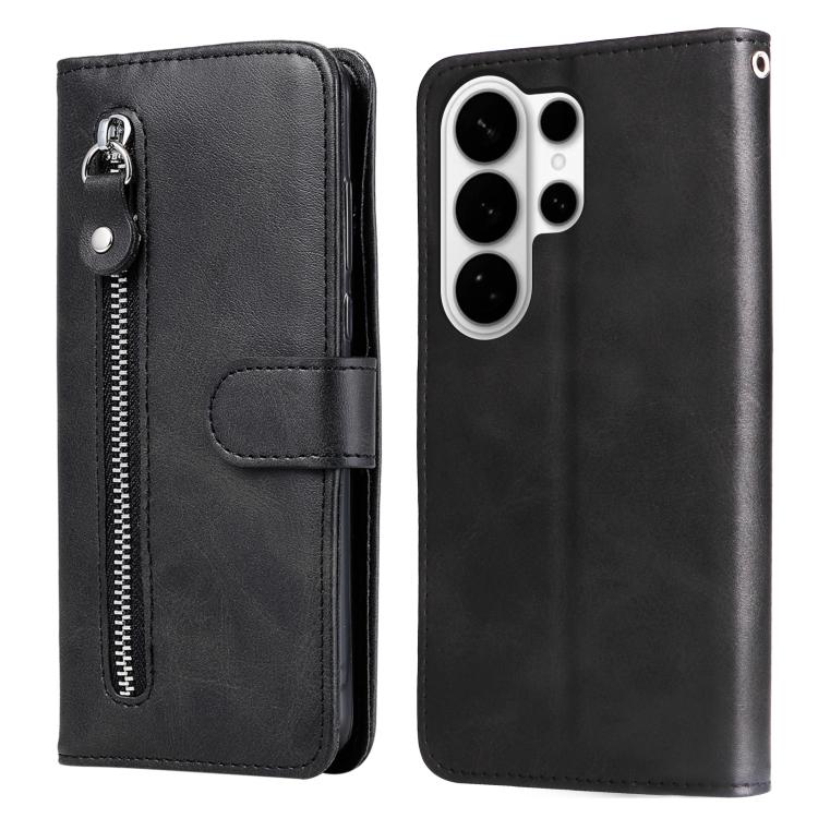 Custodia per cellulare in pelle con cerniera alla moda, For Galaxy S26 FE 5G, For Galaxy S26+ 5G, For Galaxy S26 Edge 5G, For Galaxy S26 Ultra 5G