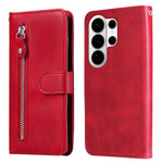 Custodia per cellulare in pelle con cerniera alla moda, For Galaxy S26 FE 5G, For Galaxy S26+ 5G, For Galaxy S26 Edge 5G, For Galaxy S26 Ultra 5G
