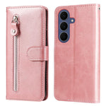 Custodia per cellulare in pelle con cerniera alla moda, For Galaxy S26 FE 5G, For Galaxy S26+ 5G, For Galaxy S26 Edge 5G, For Galaxy S26 Ultra 5G