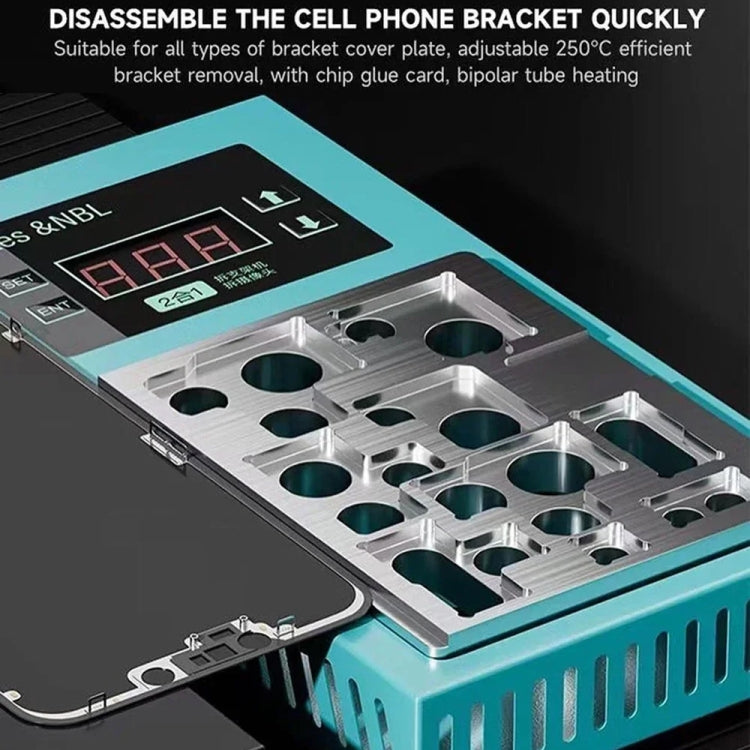 iFixes Bracket & Repair Disassembly Camera Heating Platform for iPhone 7-14 Pro Max, US Plug