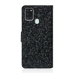 Custodia portafoglio glitterata in pelle per Galaxy Note20